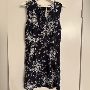 Urban Outfitters Black and White Floral Mini Dress